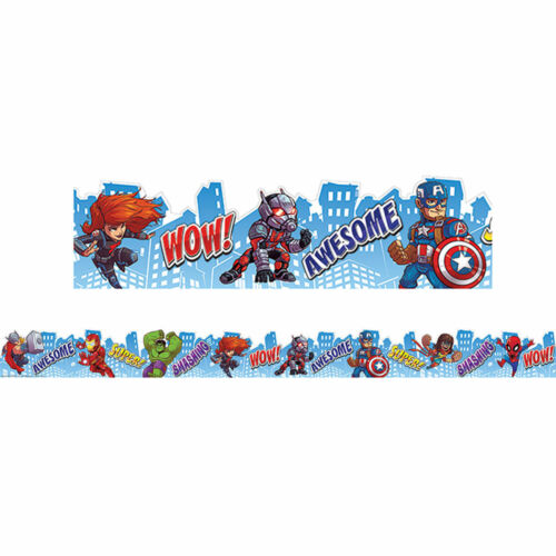 Deco Trim Marvel Hero Adventure City Scape [37ft]