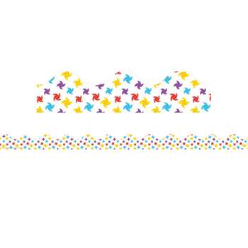 Deco Trim Teach Town Pinwheels [37ft]
