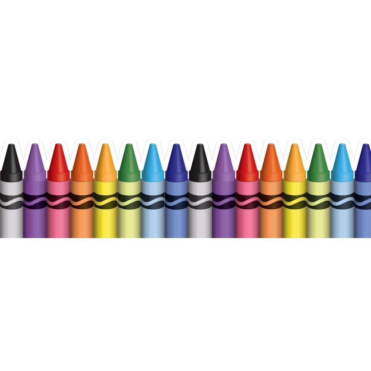 Deco Trim Crayola Crayons Extra Wide [37ft]