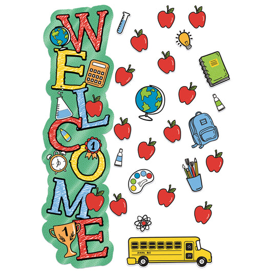 Back to School Welcome All-In-One Door Decor Kit [40 pcs]