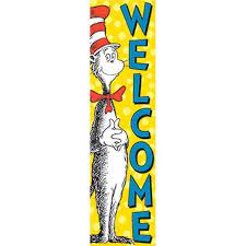 Banner Dr. Seuss Cat in the Hat