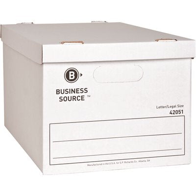 Bankers Box w/ Lift-Off Lids, Letter/Legal Size