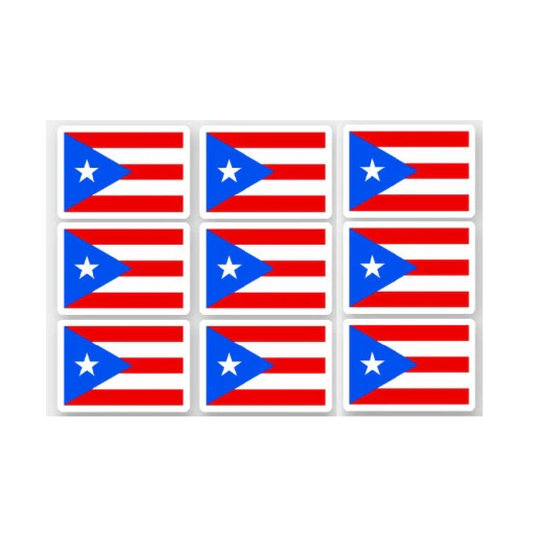 Stickers PR Flag