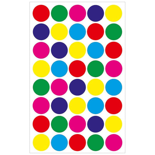 Stickers Circles 3/4" (3 sheets)