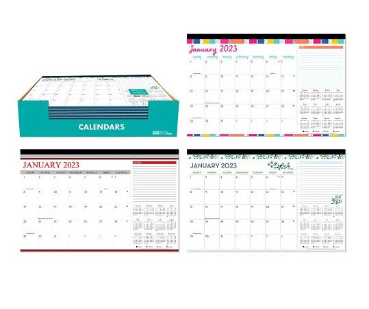 Desk Calendar 17x11" 2023 [EACH]
