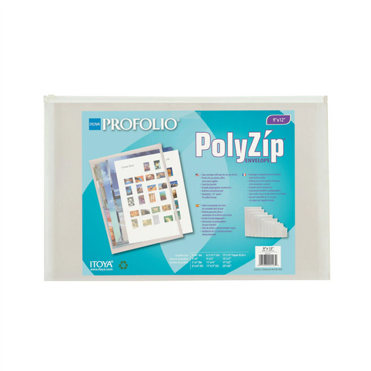 Envelope Plastic PolyZip 11" x 14"