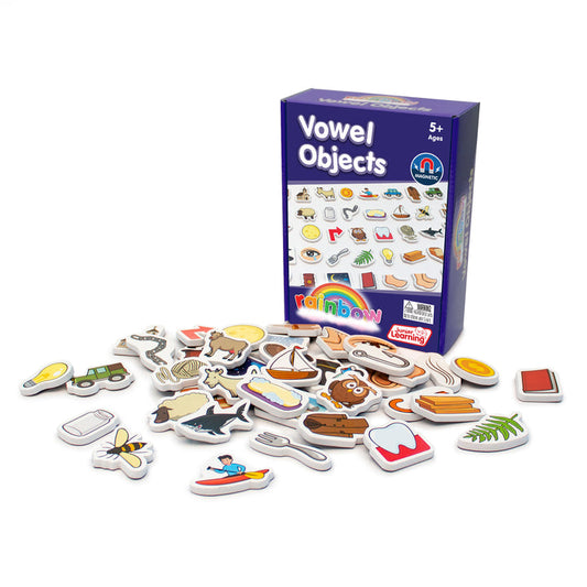 Game Rainbow Vowel Objects