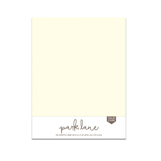 Cardstock 8.5" x 11" Ivory [50pk]