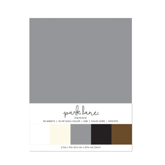 Cardstock 8.5" x 11" Neutrals [50pk]