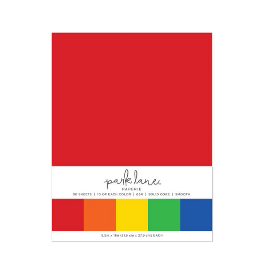 Cardstock 8.5" x 11" Rainbow [50pk]