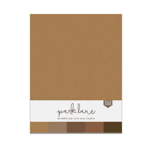 Cardstock 8.5" x 11" Browns [50pk]