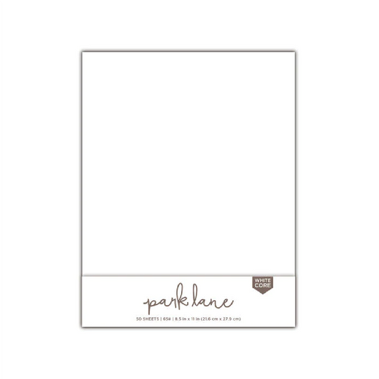 Cardstock 8.5" x 11" White [50pk]