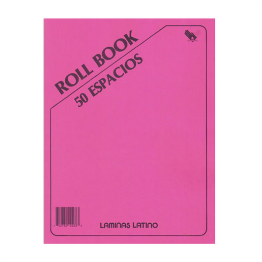 Roll Book Latino 50 Espacios