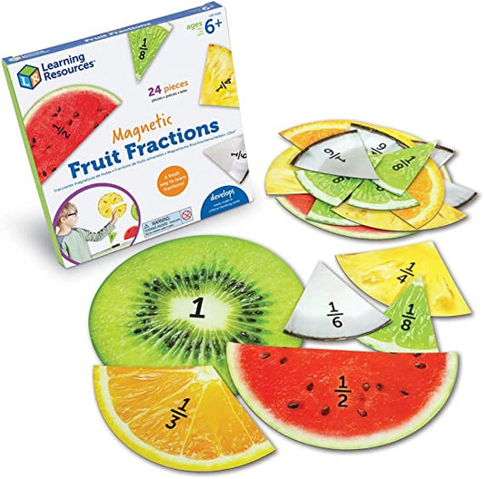 Fruit Fraction Game Magnetic
