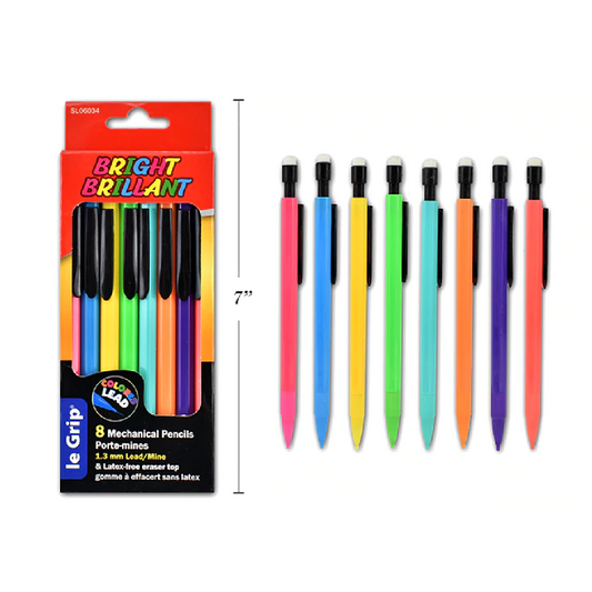 Mechanical Pencil Bright 1.3mm [pk-8]