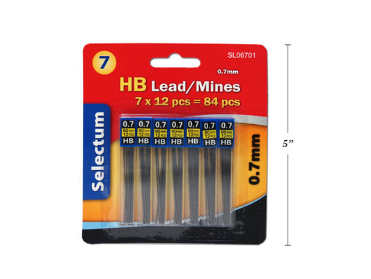 Lead Refill 0.7 HB [pk-7]