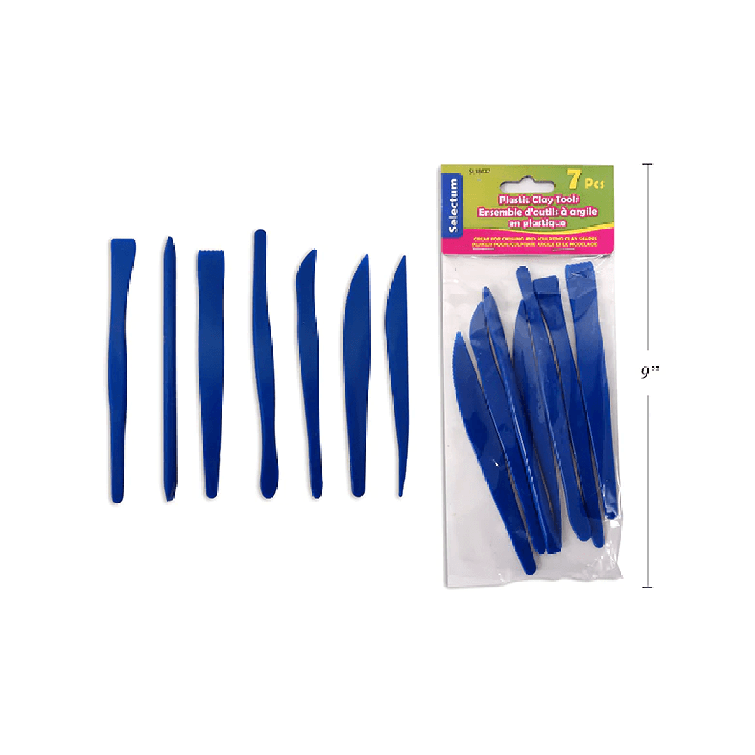 Plastic Clay Tools [7 pcs] – Humacao School Supply
