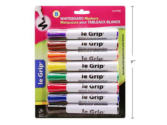Markers Dry Erase Colored (8/pack)