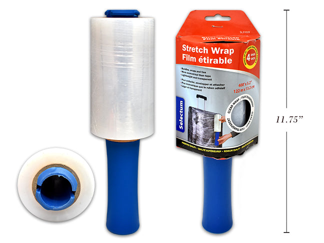 Stretch Wrap 400' x 5.2" w/ handle