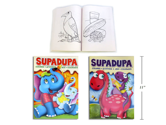 Coloring Book Supadupa 240 pages