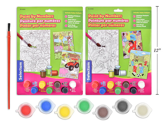 Paint by Numbers Activity Kit