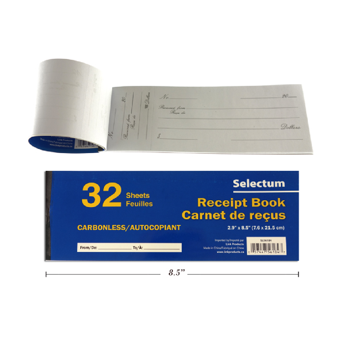 Receipt Book [32 sheets]