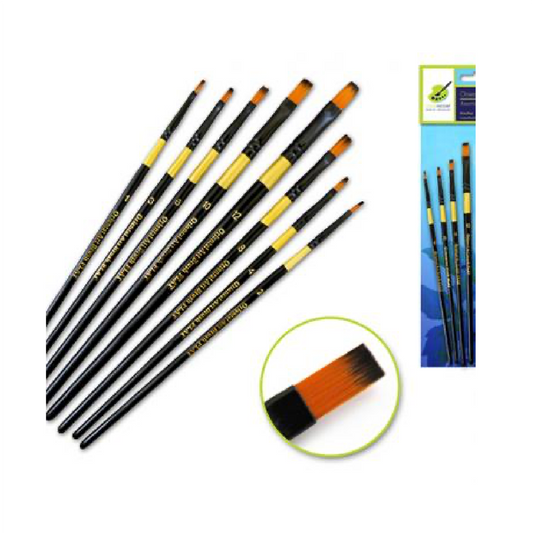Brush Set Flats [pk-8]