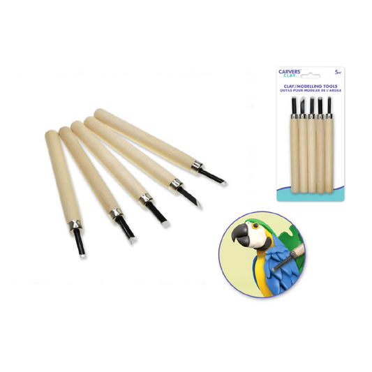 Carvers Clay Modelling Tools [5pcs]