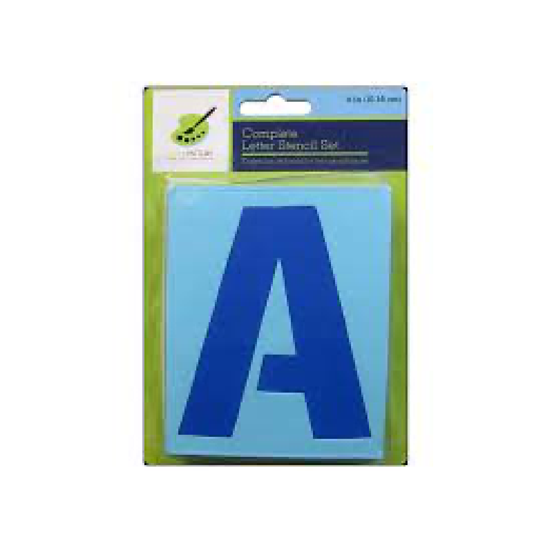 Stencil Letters 4"