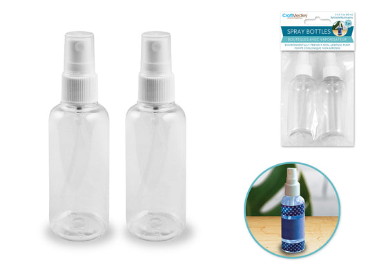 Spray 2oz Bottles [pk-2]