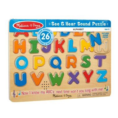 Wood Puzzle Alphabet Sound