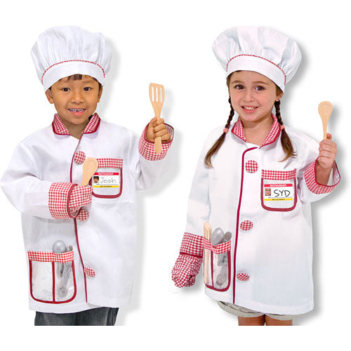 Chef Costume Role Play Set