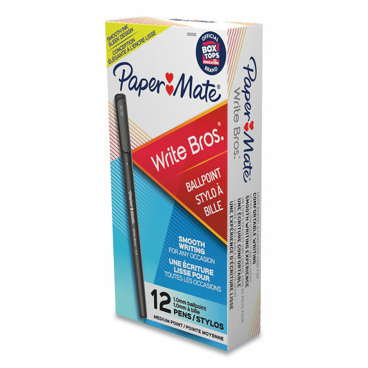 Pen BP Papermate Med. Black [bx-12]