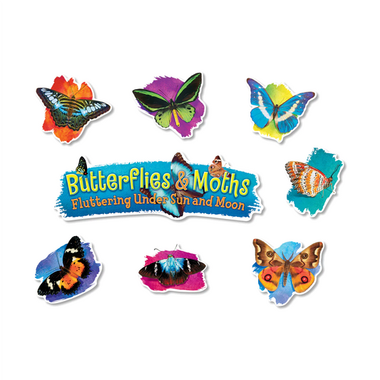 Mini BBS Butterflies & Moths [21 pieces]