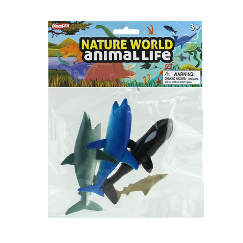 Toy Ocean Animals [4 pieces]