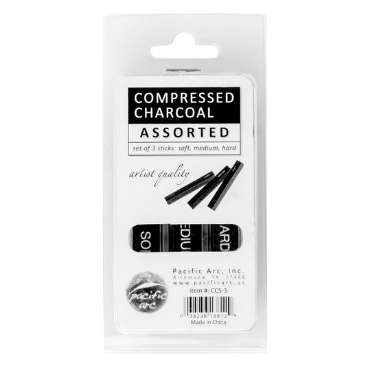 Charcoal Compressed (3/pack)