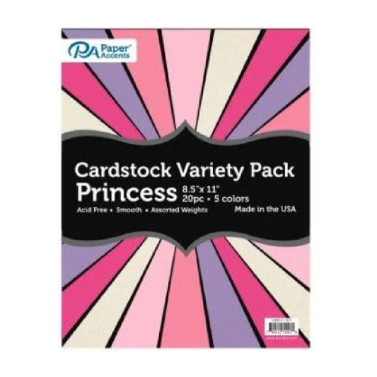 Cardstock 8.5"x11" Princess [20/pack]