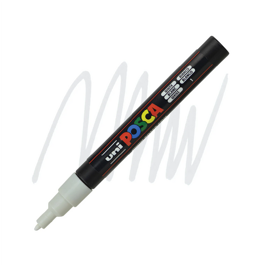 Posca Markers PC-3M WHITE [EACH]