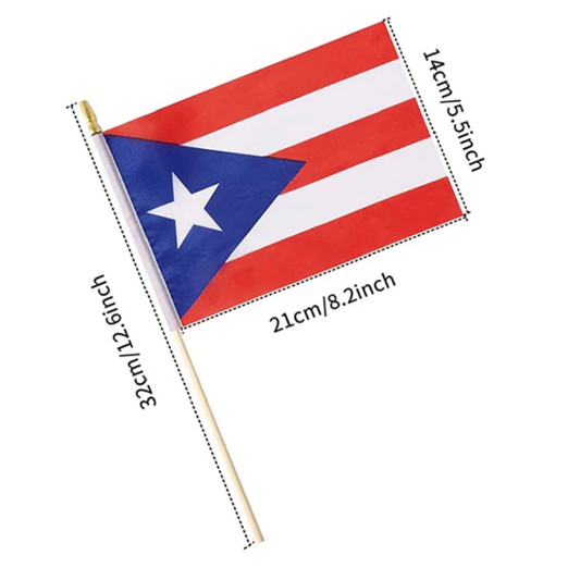 Bandera de Puerto Rico 5”x8”
