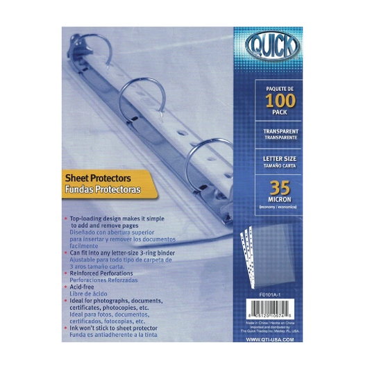 Sheet Protector [100/pack]