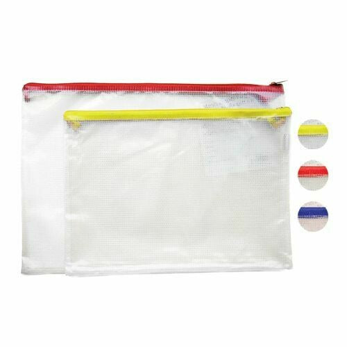 Envelope Mesh Plastic w/Zipper [EACH]