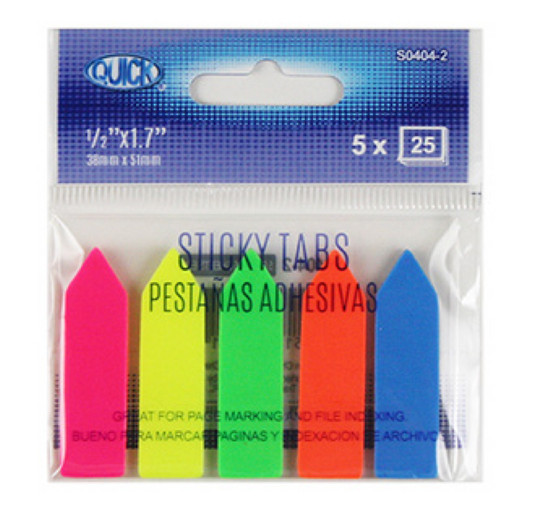 Sticky Tabs Neon