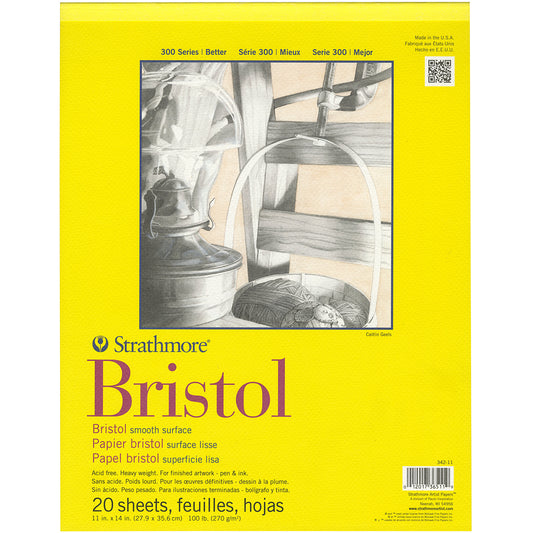 Pad Bristol Smooth 11x14" [EACH]
