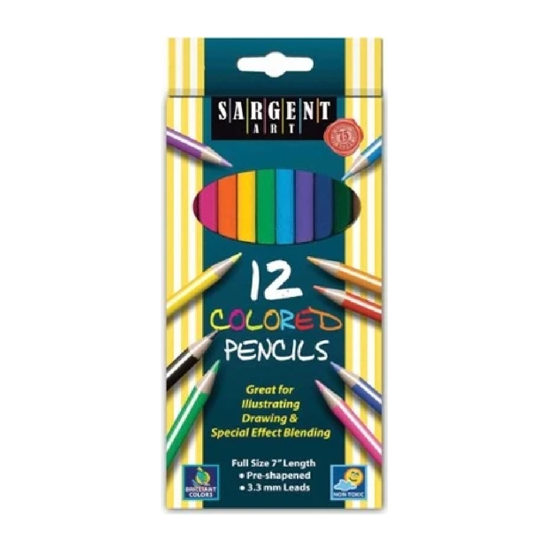 Colored Pencils 7", Pk-12
