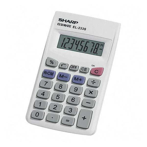 Calculator Sharp 8-Digit Battery