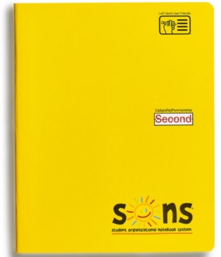 Notebook Second Yellow