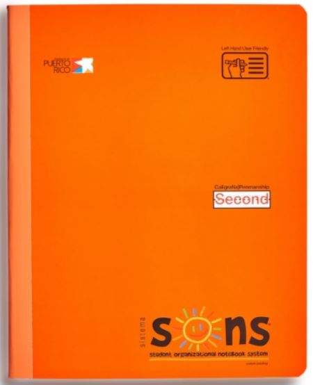 Notebook Second Orange