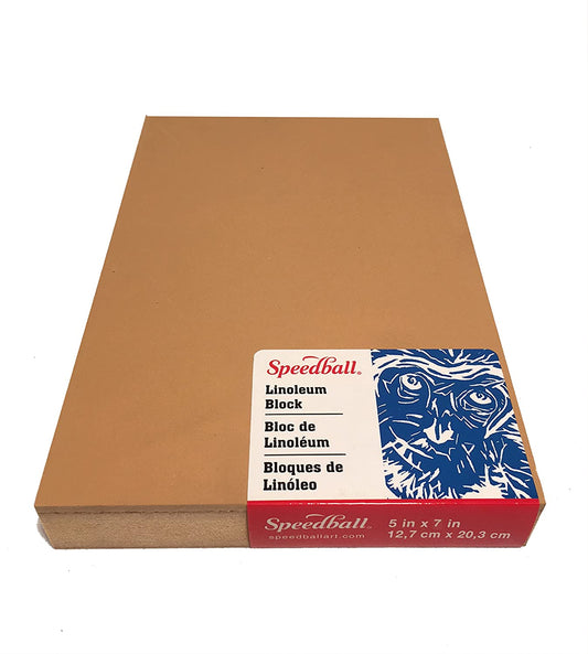 Linoleum Mounted Block 5x7" [EACH]