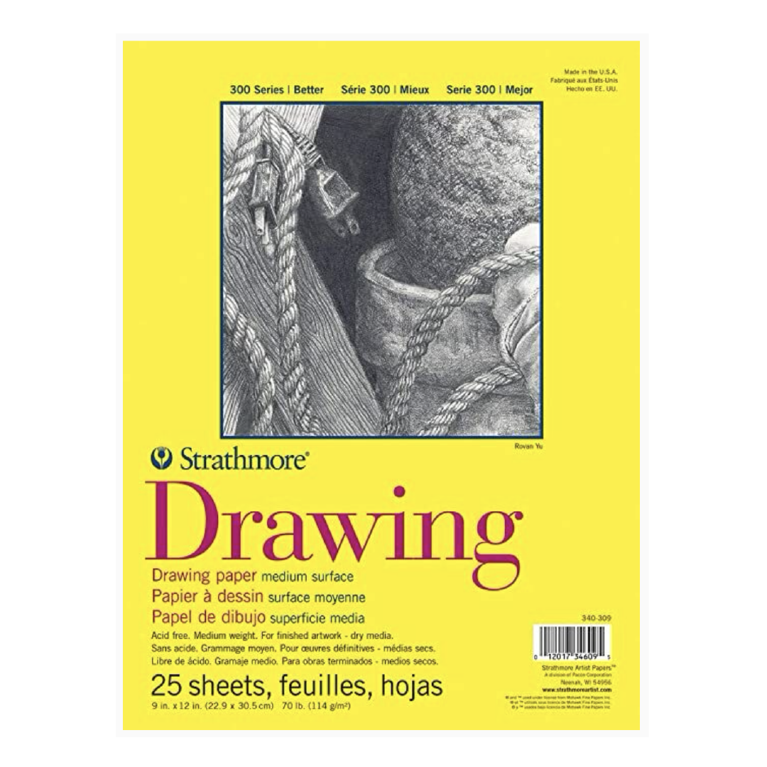 Pad Drawing 9" x 12",25 sheets 70# [EACH]