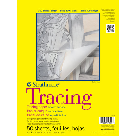 Pad Tracing 9x12" 50-sh 25# [EACH]